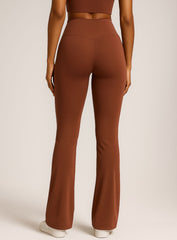 GERD - PowerPulse Wide - Leg Legging - Red Coffee - VECTOR SPORTSWEAR