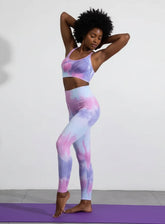 Tie - Dye Gradient Pattern - Full Set - Purple Pink - VECTOR SPORTSWEAR