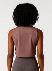 LUXMOVE™ Activewear Tank - Powder Pink - VECTOR SPORTSWEAR