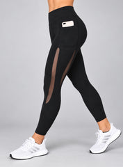 AirCore™ Mesh Pocket Leggings - Black
