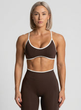 Athletica Sports Bra - Brown - VECTOR SPORTSWEAR