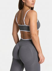 Athletica Sports Bra - Gray - VECTOR SPORTSWEAR