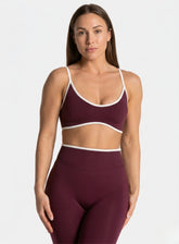 Athletica Sports Bra - Maroon - VECTOR SPORTSWEAR
