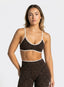 Athletica™ Leopard Sports Bra – Espresso