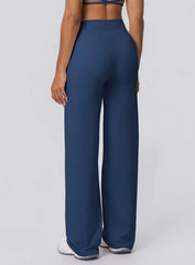 CloudFlow™ Flare Leggings - Badge Blue
