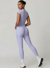 COREFLOW – Compression Legging - Romantic Purple - VECTOR SPORTSWEAR