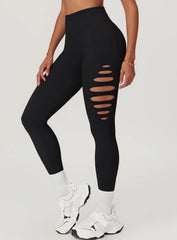 CoreForm Sculpt Cut Leggings - Black - VECTOR SPORTSWEAR