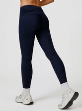 FlexFold™ CloudTouch Legging Navy Blue - VECTOR SPORTSWEAR