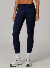 FlexFold™ CloudTouch Legging Navy Blue - VECTOR SPORTSWEAR