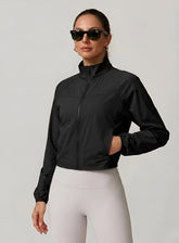 FlexForm Zip Jacket - Black - VECTOR SPORTSWEAR