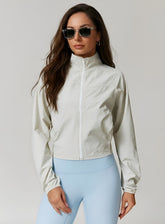 FlexForm Zip Jacket - Off - White - VECTOR SPORTSWEAR
