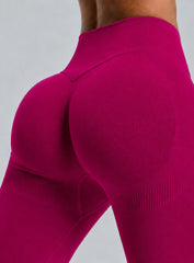 Hydrafit Scrunch Leggings - Dark Red