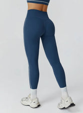 PowerFlex Leggings - Dark Blue - VECTOR SPORTSWEAR