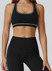 PowerFlex Sports Bra - Black - VECTOR SPORTSWEAR