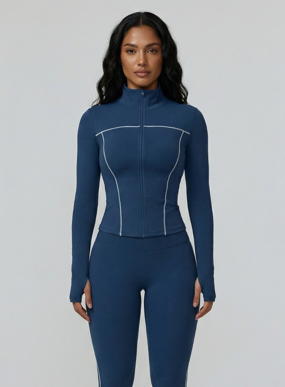 PowerFlex Zip Jacket - Dark Blue - VECTOR SPORTSWEAR
