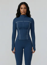 PowerFlex Zip Jacket - Dark Blue - VECTOR SPORTSWEAR