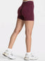 SculptCurve HydraFit Seamless Training Shorts – Maroon - VECTOR SPORTSWEAR