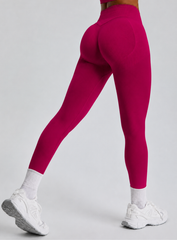 Hydrafit Scrunch Leggings - Dark Red