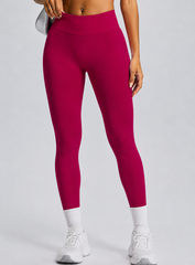 Hydrafit Scrunch Leggings - Dark Red