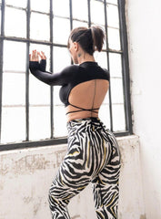 SKULD - RIPPLE STRIPE LEGGING - VECTOR SPORTSWEAR