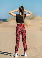 GONDUL - LEOPARD PRINT LEGGING - VECTOR SPORTSWEAR
