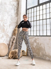 SKULD - RIPPLE STRIPE LEGGING - VECTOR SPORTSWEAR