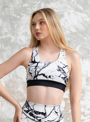 ARTEMES - SPORTS BRA - PATTERNED - VECTOR SPORTSWEAR