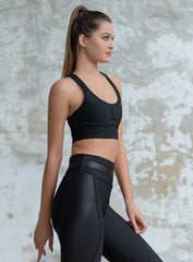FREYA - FIT FUSION SPORTS BRA - BLACK - VECTOR SPORTSWEAR