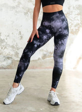 GEFION - SEAMLESS PUSH UP TIE DYE - LEGGING - PATTERNED - VECTOR SPORTSWEAR