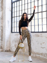 GONDUL - LEOPARD PRINT LEGGING - VECTOR SPORTSWEAR
