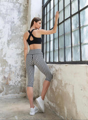 HERA - MID - CALF LEGGING - PATTERNED - VECTOR SPORTSWEAR