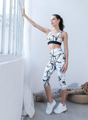 HERA - MID - CALF LEGGING - PATTERNED - VECTOR SPORTSWEAR