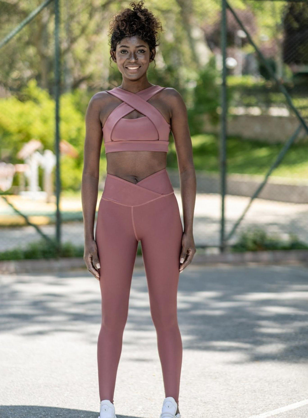 NORSE - V SHAPE LEGGING - DARK PINK - VECTOR SPORTSWEAR