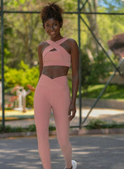 NORSE - V SHAPE LEGGING - PINK - VECTOR SPORTSWEAR