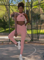 NORSE - V SHAPE LEGGING - PINK - VECTOR SPORTSWEAR