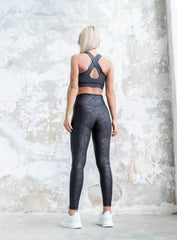 FREYA - CHIC CHAPS LEGGING - BLACK - VECTOR SPORTSWEAR