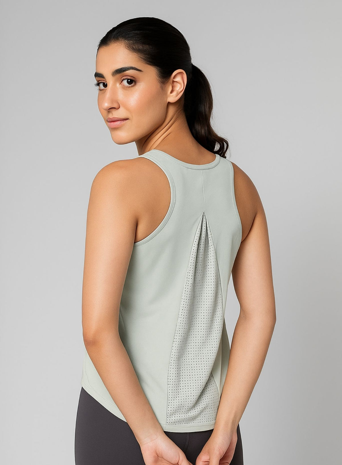 IronForm Fit Tank Top - Light Green - VECTOR SPORTSWEAR Main image