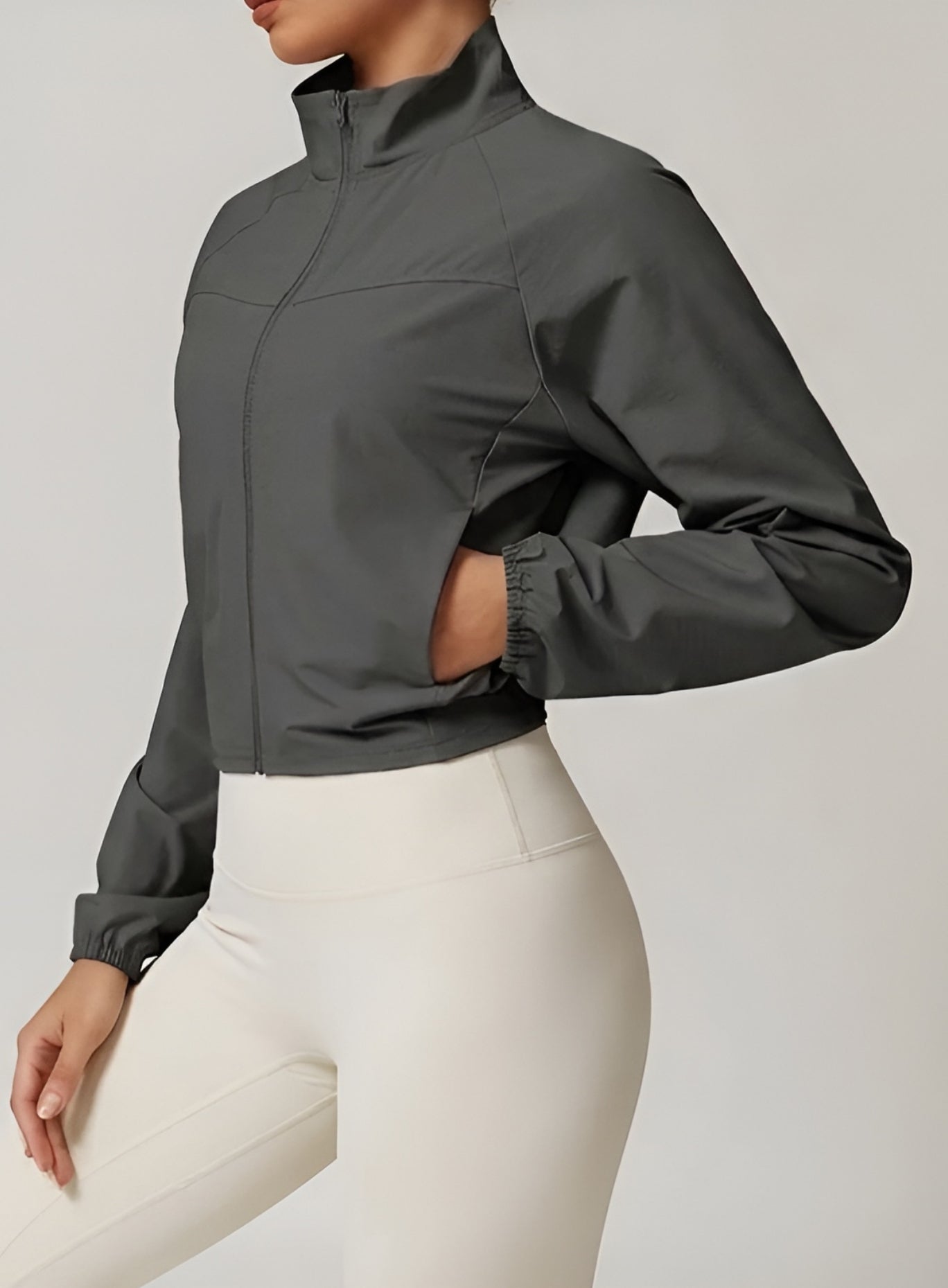 FlexForm Zip Jacket - Gray - VECTOR SPORTSWEAR
