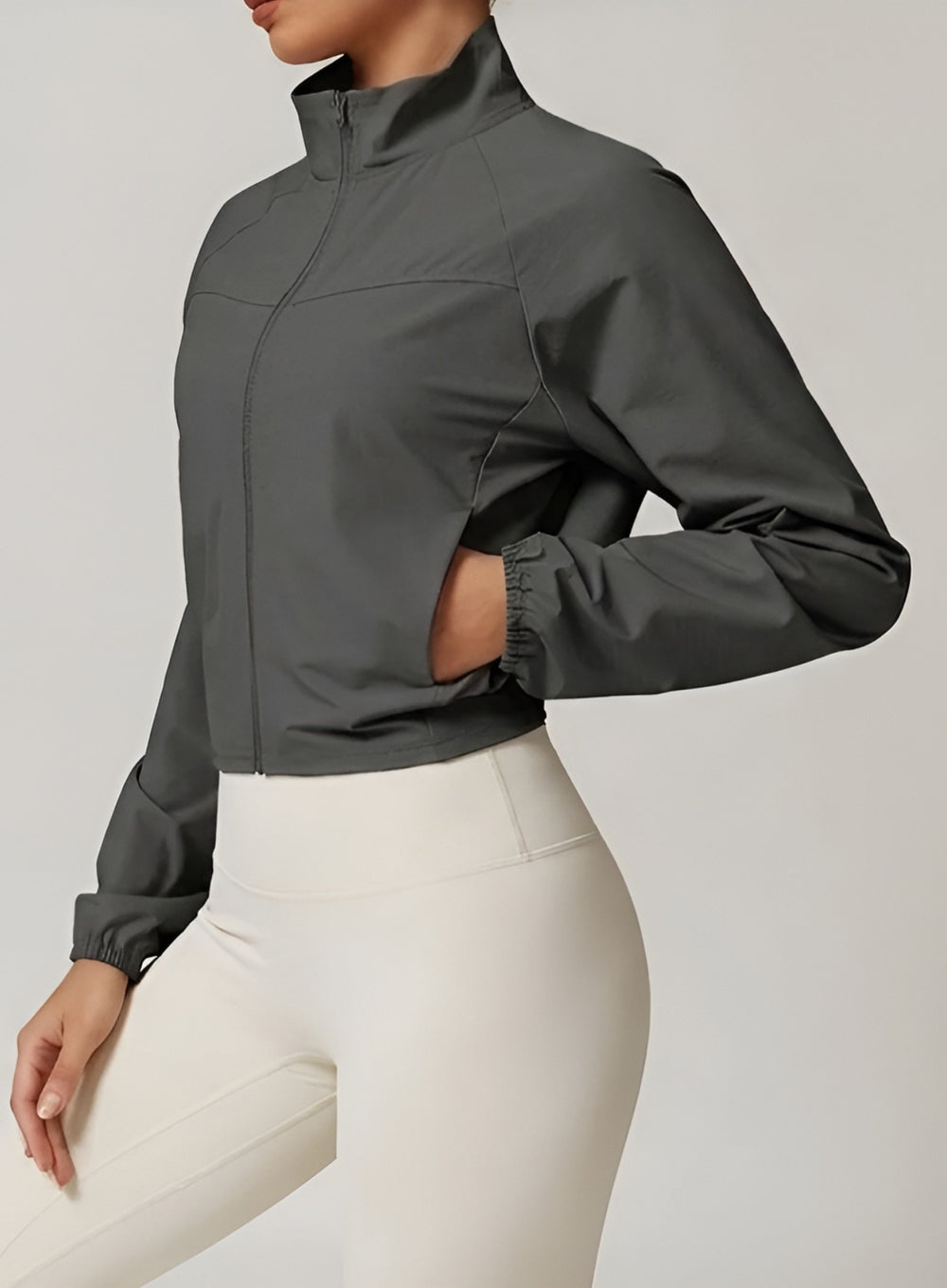 FlexForm Zip Jacket - Gray - VECTOR SPORTSWEAR