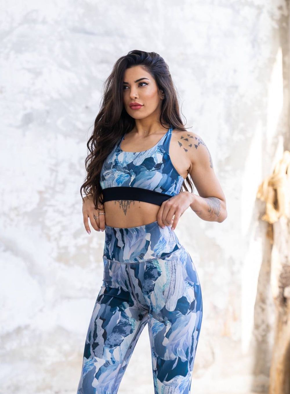 ARTEMES - Criss Cross PaintFlex Sports Bra - VECTOR SPORTSWEAR