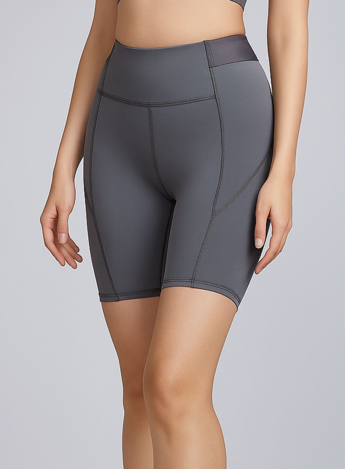 ActiveCore Biker Shorts - Gray