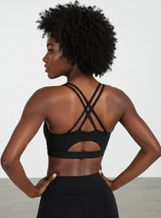 Active Shockproof Bra - Black