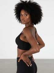 Active Shockproof Bra - Black