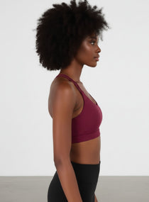 Active Shockproof Bra - Maroon - VECTOR SPORTSWEAR