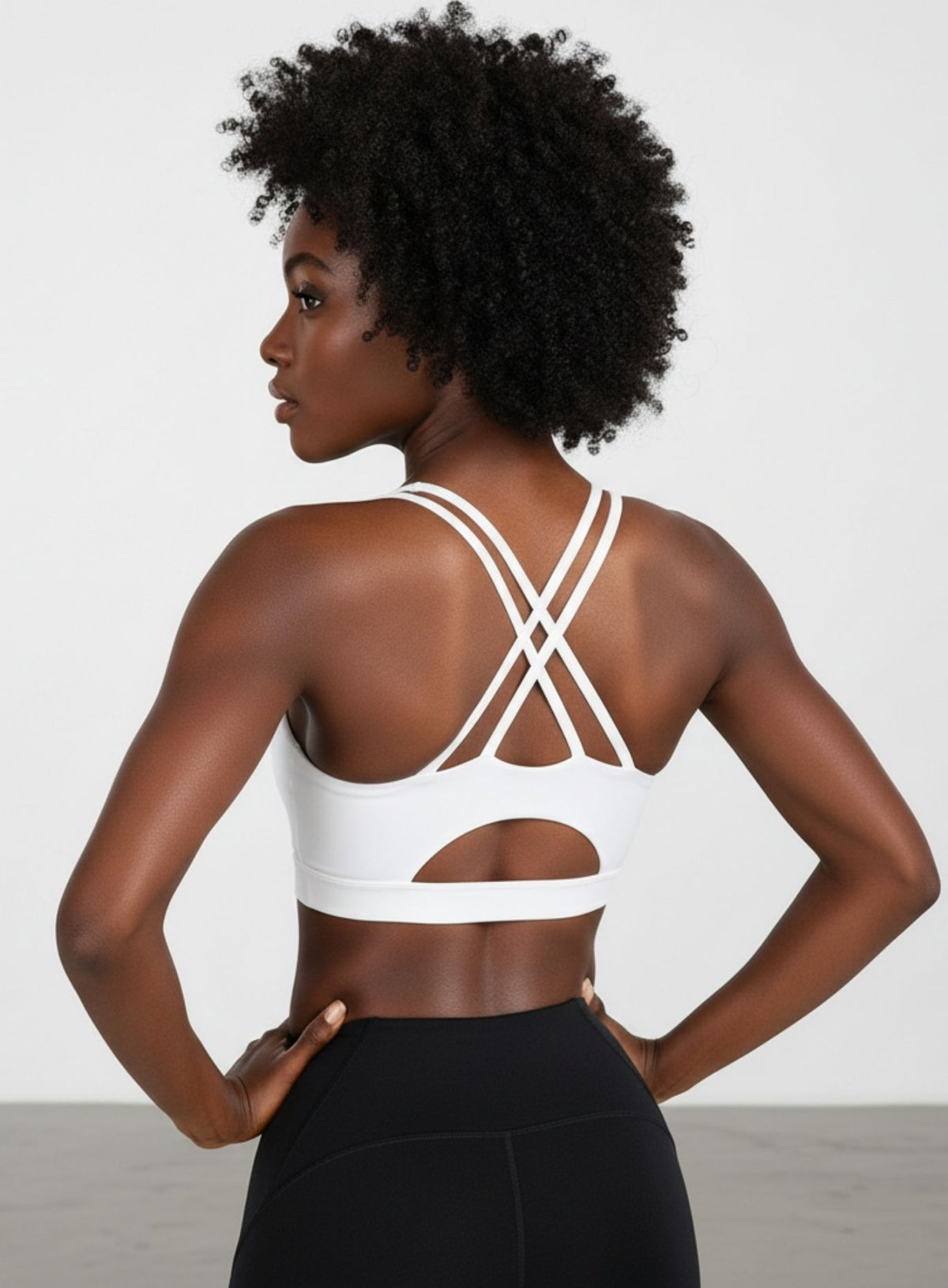 Active Shockproof Bra - White - VECTOR SPORTSWEAR