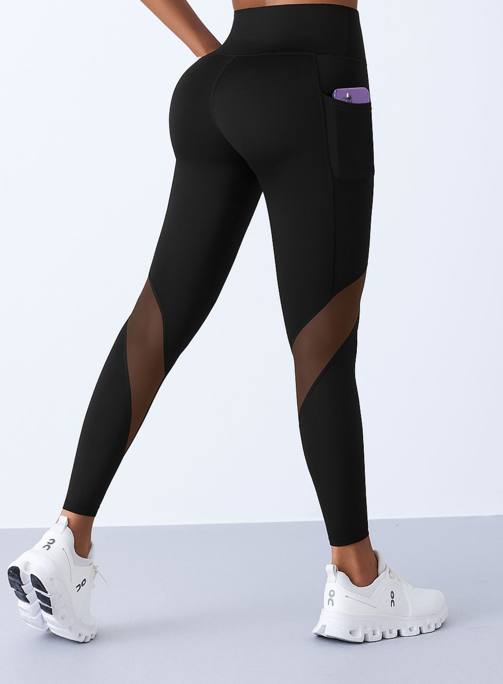 AirWeave Motion Leggings - Black - VECTOR SPORTSWEAR
