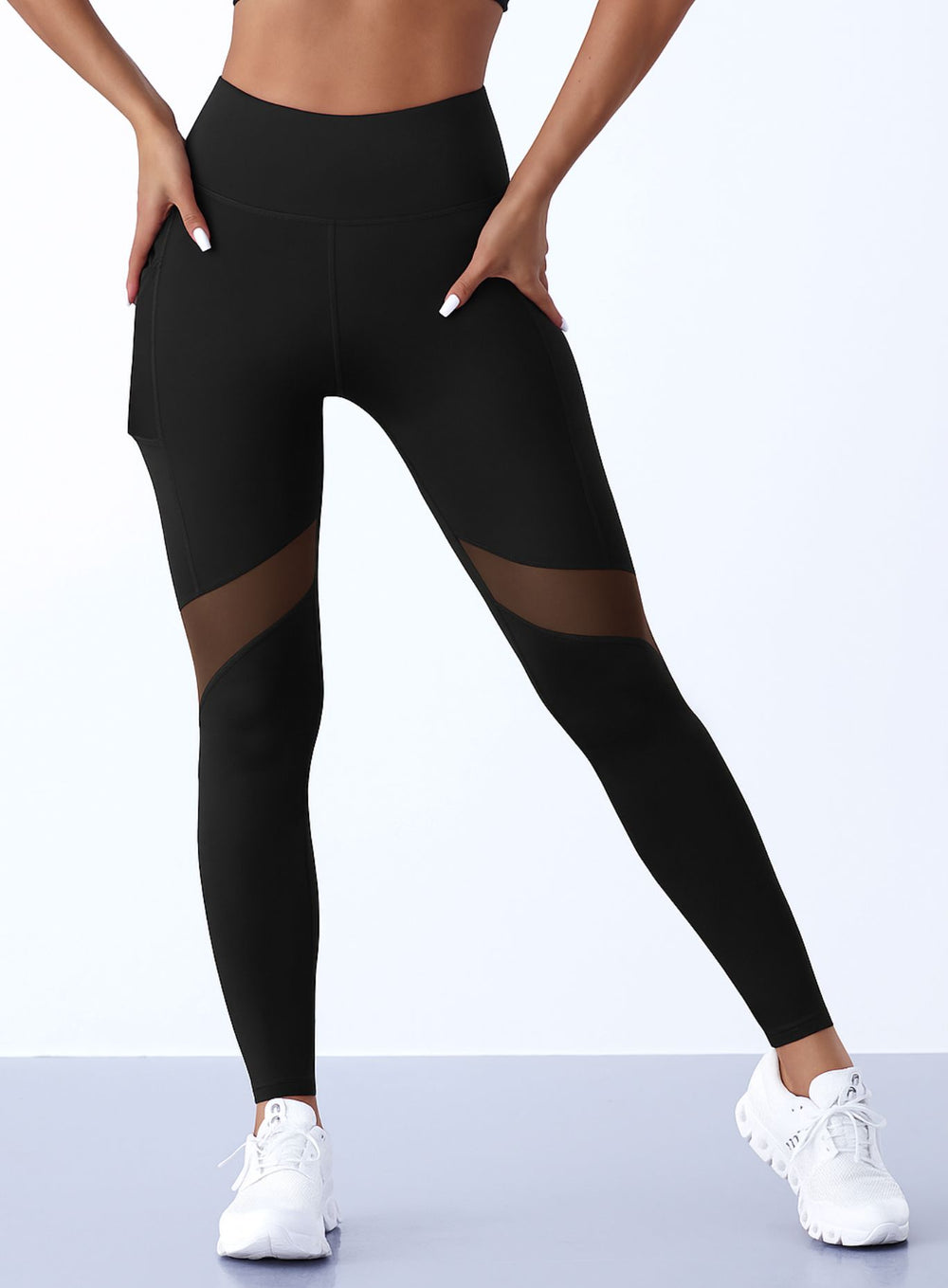 AirWeave Motion Leggings - Black - VECTOR SPORTSWEAR