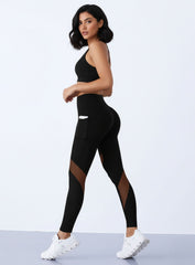 AirWeave Motion Leggings - Black - VECTOR SPORTSWEAR