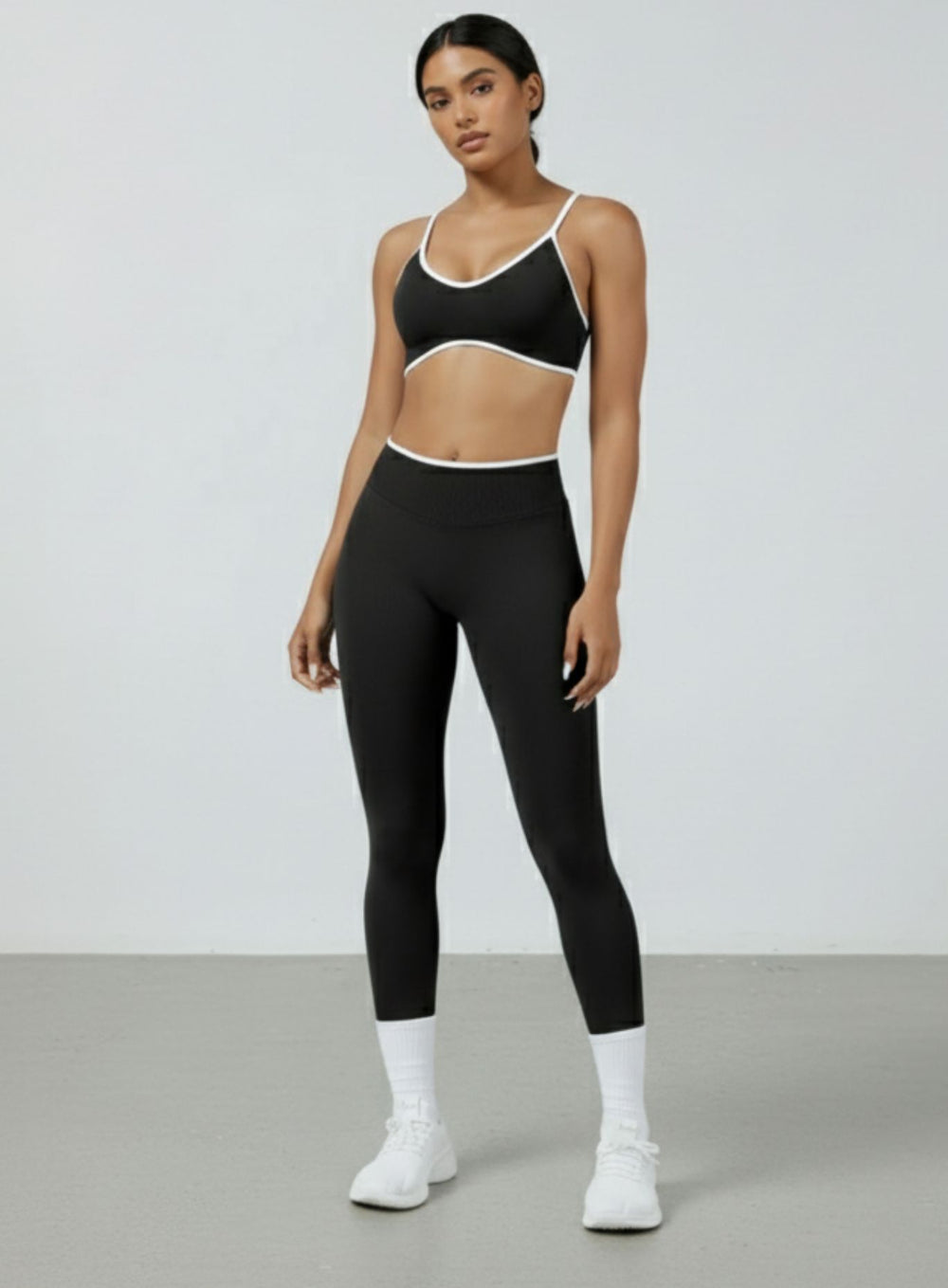 Athletica Sports Bra - Black - VECTOR SPORTSWEAR