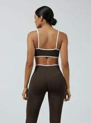 Athletica Sports Bra - Brown